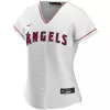 Women Los Angeles Angels Home White MLB Jersey - uafactory