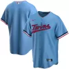 Men Minnesota Twins Light Blue Alternate MLB Jersey - uafactory