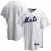 Men New York Mets Home White&Royal MLB Jersey - uafactory