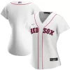 Women Boston Red Sox Home White MLB Jersey - uafactory