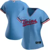 Women Minnesota Twins Powder Blue Alternate MLB Jersey - uafactory