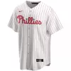 Men Philadelphia Phillies Mike Schmidt #20 Home White&Red MLB Jersey - uafactory