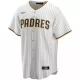 Men San Diego Padres Home White&Brown MLB Jersey - uafactory