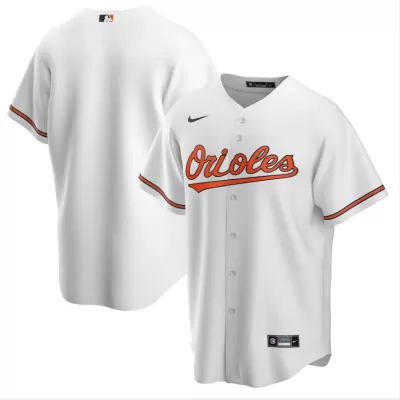 Men Baltimore Orioles Home White MLB Jersey - uafactory