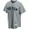 Men Boston Red Sox Carl Yastrzemski #8 Grey MLB Jersey - uafactory