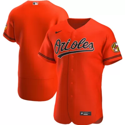 Men Baltimore Orioles Orange Alternate MLB Jersey - uafactory