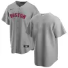 Men Boston Red Sox Grey MLB Jersey - uafactory