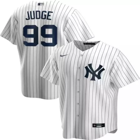 Men New York Yankees Aaron Judge #99 Home white MLB Jersey - uafactory
