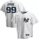 Men New York Yankees Aaron Judge #99 Home white MLB Jersey - uafactory