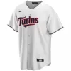 Men Minnesota Twins Home White MLB Jersey - uafactory