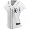 Women Detroit Tigers Home White MLB Jersey - uafactory