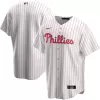 Men Philadelphia Phillies Home White&Red MLB Jersey - uafactory