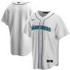 Men Seattle Mariners Home White MLB Jersey - uafactory