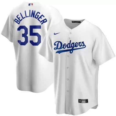 Men Los Angeles Dodgers Cody Bellinger #35 Home White MLB Jersey - uafactory