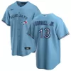 Men Toronto Blue Jays Lourdes Gurriel Jr. #13 Light Blue Alternate MLB Jersey - uafactory