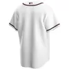 Men Atlanta Braves Home White MLB Jersey - uafactory