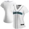 Women Seattle Mariners Home White MLB Jersey - uafactory