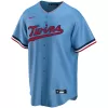 Men Minnesota Twins Light Blue Alternate MLB Jersey - uafactory