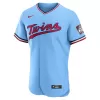 Men Minnesota Twins Light Blue Alternate MLB Jersey - uafactory