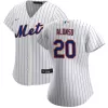 Women New York Mets Pete Alonso #20 Home White&Royal MLB Jersey - uafactory