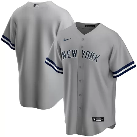 Men New York Yankees Gray MLB Jersey - uafactory