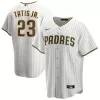 Men San Diego Padres Fernando Tatis Jr. #23 White Alternate MLB Jersey - uafactory