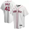 Men Boston Red Sox Chris Sale #41 White Alternate MLB Jersey - uafactory