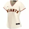 Women San Francisco Giants Brandon Crawford #35 Home Cream MLB Jersey - uafactory