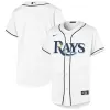 Men Tampa Bay Rays Home White MLB Jersey - uafactory