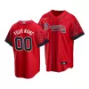 Men Atlanta Braves Red Alternate MLB Jersey - uafactory