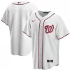 Men Washington Nationals Home White MLB Jersey - uafactory