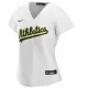 Women Oakland Athletics Home White MLB Jersey - uafactory