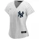Women New York Yankees Derek Jeter #2 Home White MLB Jersey - uafactory