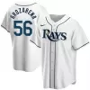 Men Tampa Bay Rays Randy Arozarena #56 White MLB Jersey - uafactory