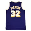 Men's Los Angeles Lakers Magic Johnson #32 Purple Retro Jersey 84-85 - uafactory