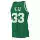 Men's Boston Celtics Larry Bird #33 Green Retro Jersey 85-86 - uafactory