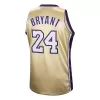 Men's Los Angeles Lakers Kobe Bryant #24 Gold Retro Jersey 2020 - uafactory