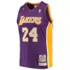 Men's Los Angeles Lakers Kobe Bryant #24 Purple Retro Jersey 08/09 - uafactory