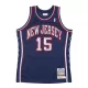 Men's Brooklyn Nets Vince Carter #15 Navy Retro Jersey 06-07 - uafactory