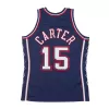 Men's Brooklyn Nets Vince Carter #15 Navy Retro Jersey 06-07 - uafactory