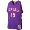 Men's Toronto Raptors Vince Carter #15 Purple Retro Jersey 99-00 - uafactory