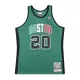 Men's Boston Celtics Ray Allen #20 Green Retro Jersey 07-08 - uafactory
