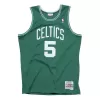 Men's Boston Celtics Kevin Garnet #5 Green Retro Jersey 07-08 - uafactory