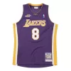 Men's Los Angeles Lakers Kobe Bryant #8 Purple Retro Jersey 00-01 - uafactory