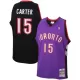 Men's Toronto Raptors Vince Carter #15 Purple Retro Jersey 99-00 - uafactory