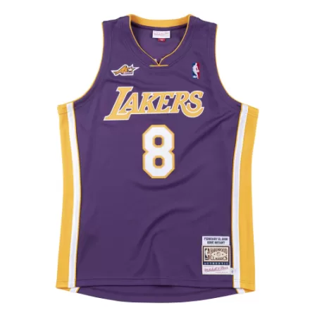 Men's Los Angeles Lakers Kobe Bryant #8 Purple Retro Jersey 00-01 - uafactory