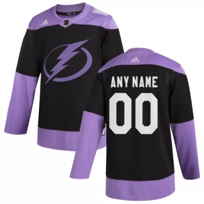 Men Tampa Bay Lightning Custom NHL Jersey - uafactory