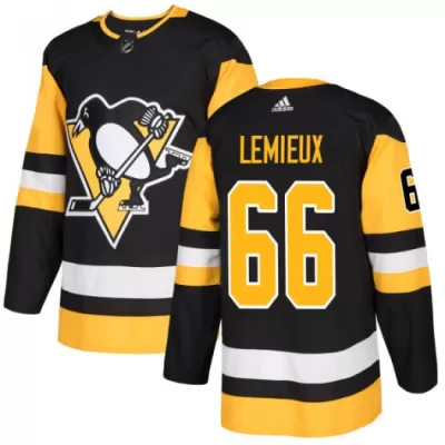 Men Pittsburgh Penguins Mario Lemieux #66 NHL Jersey - uafactory