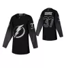 Men Tampa Bay Lightning Yanni Gourde #37 NHL Jersey - uafactory