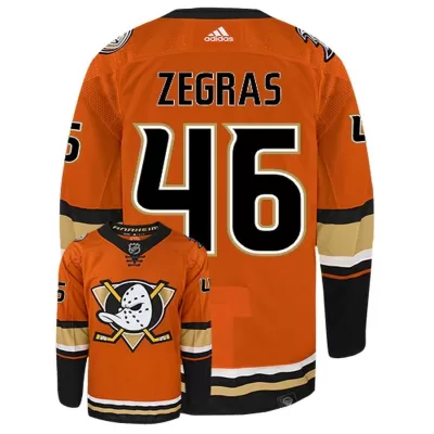 Men Anaheim_Ducks Trevor Zegras #46 NHL Jersey - uafactory